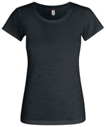 Dames T-shirt Clique Slub-T